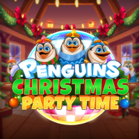 Laro ng slot na Penguins Christmas Party Time sa PH365